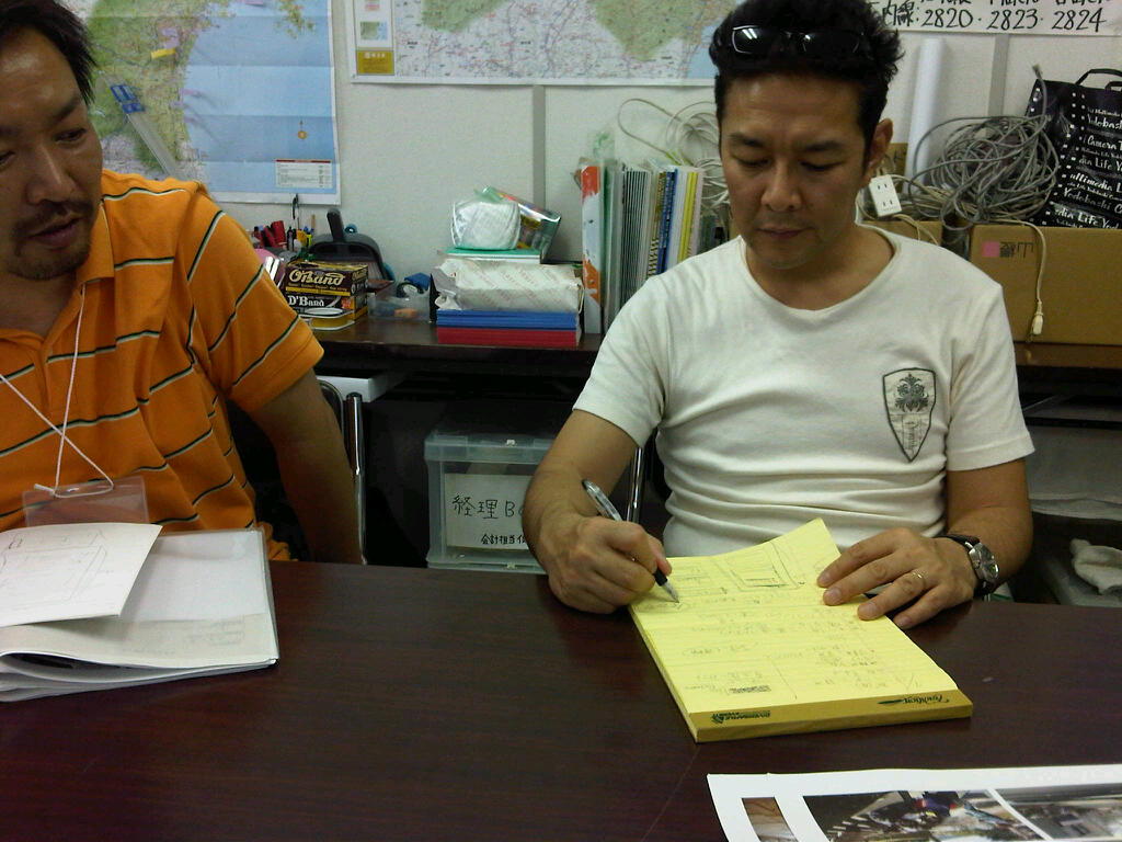 KSVN事務所にてNさんと