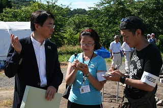 神奈川県　黒川　副知事を取材