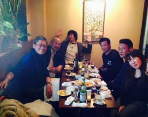 左がロバートハリスさん。素晴らしいひととき。