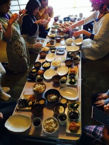 何とも豊かな食卓。最高です。