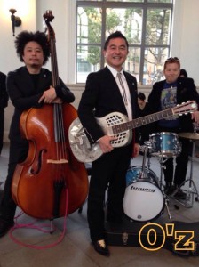 社会貢献バンド「O'z」。プロ並みの腕前。